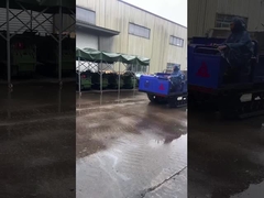 ডিজেল ইঞ্জিন টাইপ 5 টন ক্রলার ট্রান্সপোর্ট কার্গো ডাম্পার অয়েল পাম প্ল্যান্টেশনের জন্য