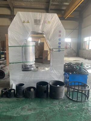 কাস্টম তৈরি টায়ার মাউন্টিং/ডিসমাউন্টিং মেশিন 500 টন চাপ-অন সলিড টায়ার প্রেস মেশিন 11KW 480V CHINT ট্রান্সফরমার, ব্রেকার এবং Contactors সঙ্গে