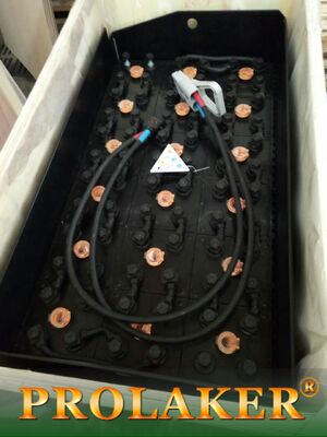 লং সার্ভিস লাইফ ট্র্যাকশন ব্যাটারি 48V 550Ah/5hrs বৈদ্যুতিক স্ট্যাকার এবং ফর্কলিফ্টের জন্য