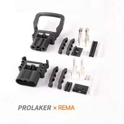Durable Acid Resistant REMA DIN160 Battery Charging Connector with 160A Current Rating Compliant with DIN EN 1175
