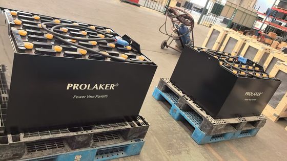 OEM 24-85-21 লিড এসিড ফর্কলিফ্ট ব্যাটারি 48V 840Ah তিন ফেজ