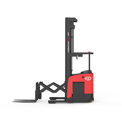 High Perfromance EP CQD15SD 1500kg Standing Reach Truck for Double Deep Racks