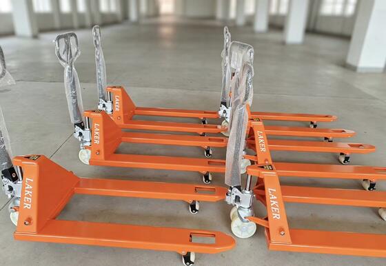 Heavy Duty 3 Ton Galvanized Hand Pallet Truck Stainless Low Profile Hand Pallet Truck