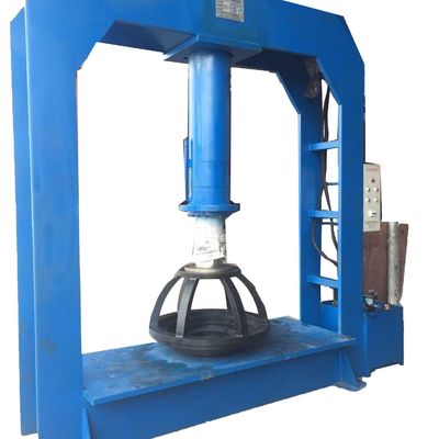 LAKER TP-E160 160 টন হেভি ডিউটি সলিড টায়ার প্রেস মেশিন 7.5KW মোটর সহ ফর্কলিফ্ট টায়ার প্রতিস্থাপনের জন্য