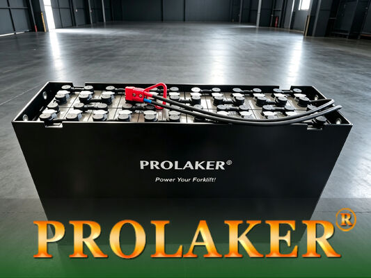 ফর্কলিফ্টের জন্য PROLAKER 48V 5VBS500 ট্র্যাকশন ব্যাটারি 1500 সাইকেল কম রক্ষণাবেক্ষণের লিড-অ্যাসিড ব্যাটারি