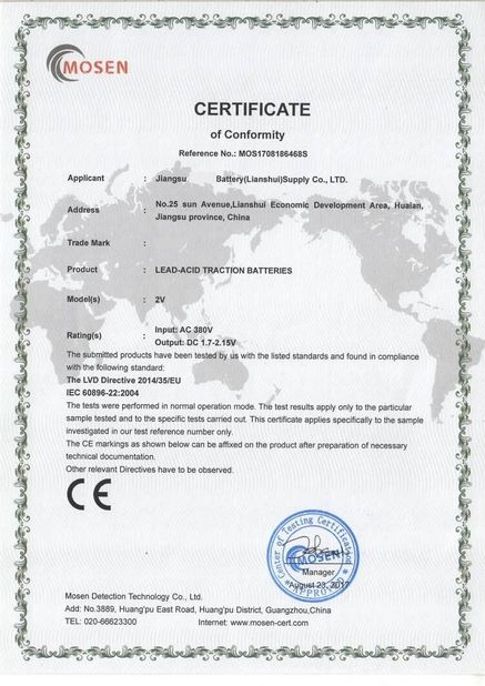 চীন LAKER AUTOPARTS CO.,LIMITED সার্টিফিকেশন